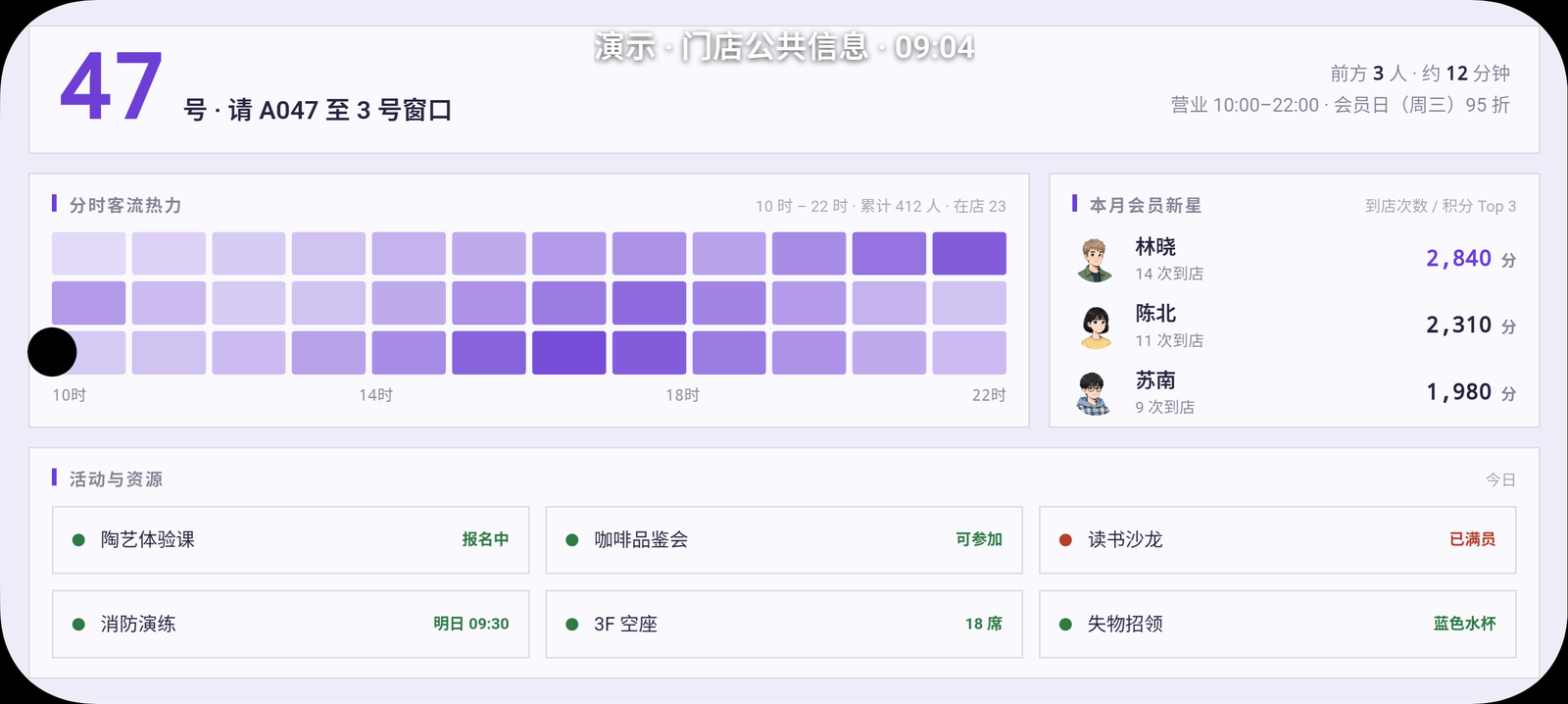 门店公共信息(横屏)